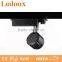 9W 15degree beam angle adjustable led track light 360degree rotateble 180 degree adjustable