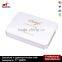 white think box rectangle wood box packaging for cigars