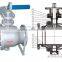 pneumatic actuator stainless steel 3 way Ball Valve with quick release