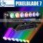 Pixelblade 7 X 15W Led Beam Moving Head Light Pixelblade 7 Led Moving Head Continues P/T