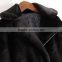 black short fur jacket girls winter short fur clothes black