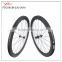 2016 new carbon clincher wheels 50mm, road bicycle wheels 50mm deep 23mm wide rims 20H/24H, 4 degree basalt braking track wheels