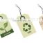 fashionable hang tags and labels for merchandize marketing