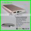 Quick charging 3.0 Dual usb power bank rechargeable battery for smartphone