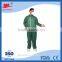 Disposable Dark Green PP Coverall without hood and boots
