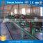 inclined concrete mining container loading rubber belt conveyor