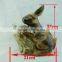 lively rabbit decoration Ceramic Wine bottle