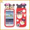 cartoon silicon case for samsung galaxy s3 mini