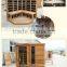 Easy Established Home Use Sauna Room Corner Design Sauna for keeping health (CE/ISO/ETL/TUV/RoHS)