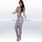 Classical scotland grid slim two pieces sets woman lastest style in 2016 MK-KF816