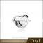 OUXI Wholesale Heart Stainless Steel Charm Bracelet Bead B40015
