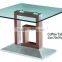 TB living room furniture design glass tea table