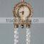 wholesale white square jewel box with metal ring lid for dressing desk small moq