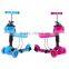 Wholesale cheap price plastic child scooter,3 in 1 baby scooter with seat,kids ride on toy 3 wheels foot scooter