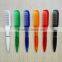 The best selling products Comb style twist ballpen boxing novelty pen