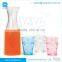 ACRYLIC+PP JUICE & WATER JUG 1.2L