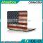 For Macbook 11" 12" 13" 15" American Flag Case, Retro Flag Style PC Hard Cover for Macbook 11 inch 12 inch 13 inch 15 inch