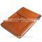 Customized design genuine leather tablet laptop portable case cover