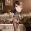 open sexy Black mesh body Sexy Fishnet lingerie/sexy lingerie