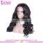 100% Natural Human Hair Full Lace Wigs Virgin Brazilian Part Anywhere
