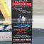 Popular deluxe roll-up banner stand pull up banner display