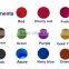 Colorful Pigment for Chrome Spray Pigment Liquid Gold silver red blue green