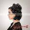 Hair bun cover, change synthetic hairpieces accessories for bride