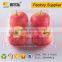 High quality fruit clamshell packaging box for 4pcs peach