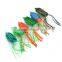 6pcs Fishing Lure 5.5CM 12.5G Topwater Wobblers Soft Artificial Bait