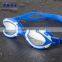 100% Shatter resistance swimming goggles anti fog swimming goggles with nose clip