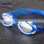 2015 new arrivel 100% waterproof swimming goggles wide vision glasses with earplug