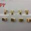 Zipper Brass Metal H Type Bottom Stop and U Type Top Stop