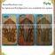 Cheapest Engraving Wood Smart Phone Cases Wholesale, Wood Mobile Phone Case, Wood Phone Accessories for IPhone 6 6s