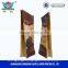 2.5kg Quad seal bag for paper food packaging with plastic handle