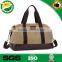 eco-friendly 100% cotton canvas mens travel bag