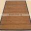 carbonized bamboo floor mat
