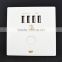 Universal wall socket usb charger with 4 usb power charger
