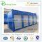 Prefabricated storage container house with door