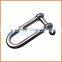 Factory Price Customized Galvanized Screw Pin d Shackle