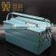 SUITCASE TOOL BOX WITH 5 TRAYS DOUBLE HANDLE/STAINLESS TOOL BOX