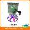 26cm pull string fabric frisbee gun blank with light