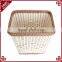 Wholesale custom home organizer durable synthetic rattan laundry baskets