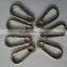 Stainless 304 sus316 spring trigger dog Carabiner Snap Hook