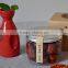 round shape glass honey jar,storage jar with screw Aluminium Cap(HLTH-S041)