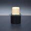 Black plastic cap with synthestic cork tall cork for glass bottle T-shape cork