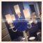 Glass candle holder Candelabra hurricane candelabra