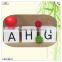 salable decorative painted printed pattern wooden cubes box