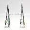 Chromed Plated Dubai Burj Khalifa Stand With Crystals From Swarovski