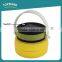New design outdoor camping foldable rechargeable silicon portable solar lamp