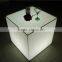 2016 new invention 3d color changing rechargable led cube